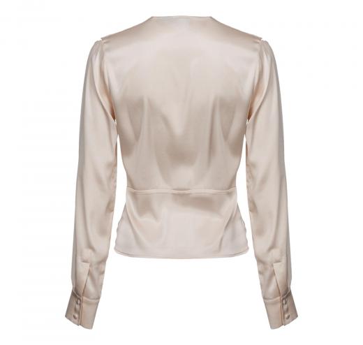 PINKO Blusa Donna in seta BARADERO Colore Rosa Nuvola
