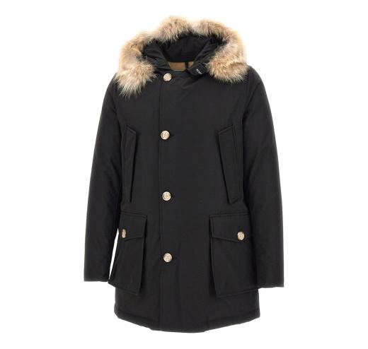 WOOLRICH Giubbotto Uomo Arctic Detachable Fur Parka CFWOOU0482MRUT0001 Nero