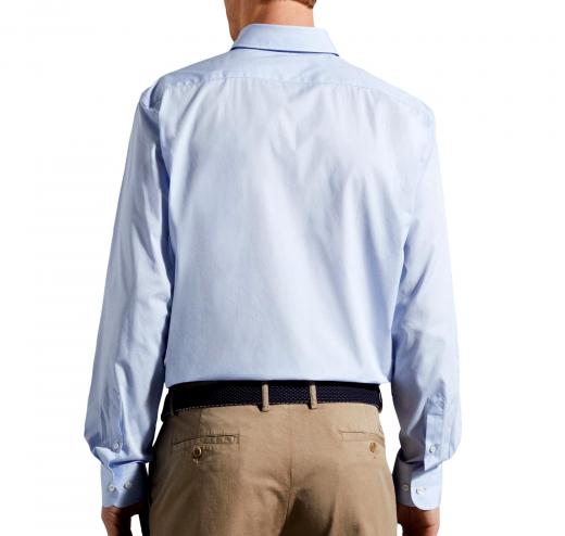 PAUL SHARK Camicia in cotone popeline button down Colore Celeste C0P3001