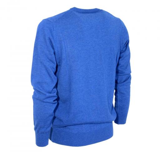 CASHMERE COMPANY Maglia 1512 IU203901 Cashmere Lana Seta SLIM FIT Bluett