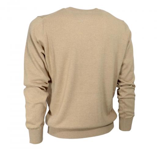 CASHMERE COMPANY Maglia Girocollo IU901 1511 Cashmere Lana e Seta Colore Beige