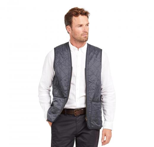 BARBOUR Gilet Polarquilt Waistcoat/Zip-In Liner MLI0002NY91 Blu Navy Uomo