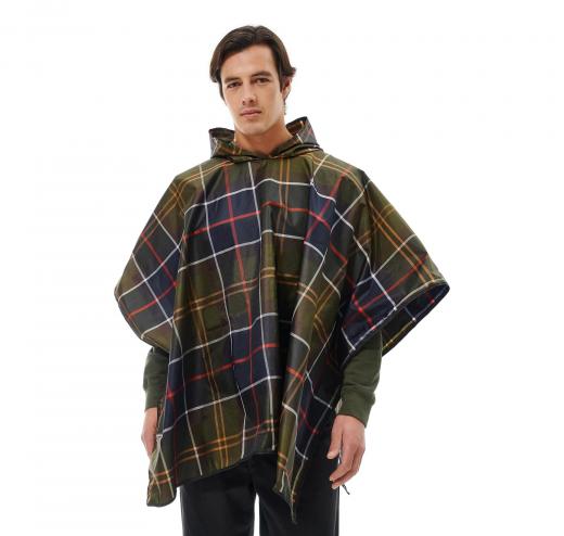 BARBOUR Poncho Unisex Tartan Impermeabile UAC0214TN11