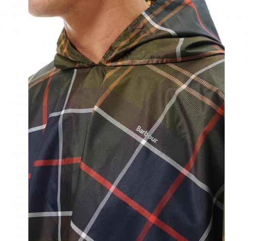 BARBOUR Poncho Unisex Tartan Impermeabile UAC0214TN11