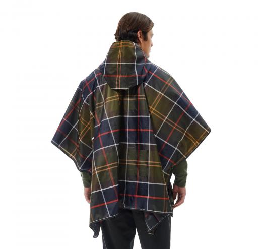 BARBOUR Poncho Unisex Tartan Impermeabile UAC0214TN11