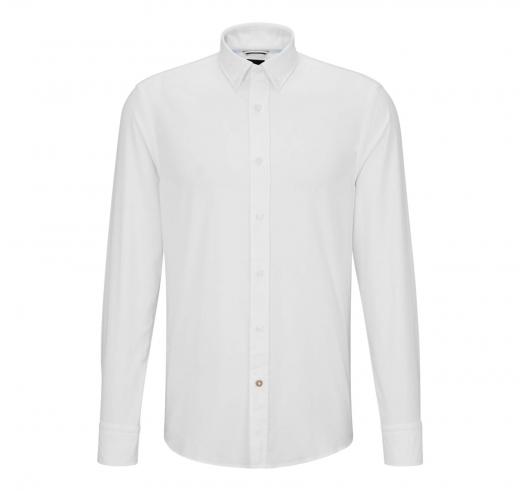 BOSS Camicia Uomo Botton Down C-HAL-BD-C1-223 50490412 Bianco