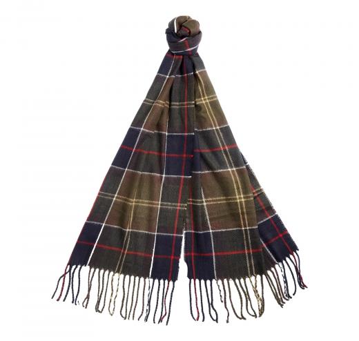 BARBOUR Cappello e Sciarpa Uomo Set Regalo Swinton e Galingale Gift MGS0079TN11 Tartan Classico