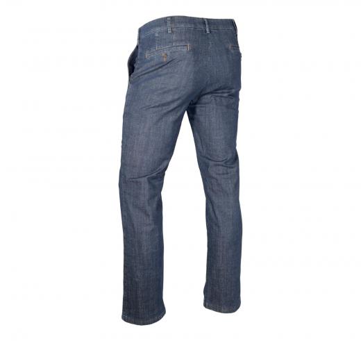 MEYER Jeans Uomo Modello Roma in Denim Termico Foderato Internamente 2-3923/17 Blu