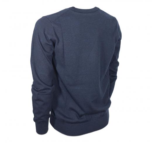 AERONAUTICA MILITARE Maglia Girocollo Uomo Casual E Versatile In Pura Lana MA1388 Colore Blu