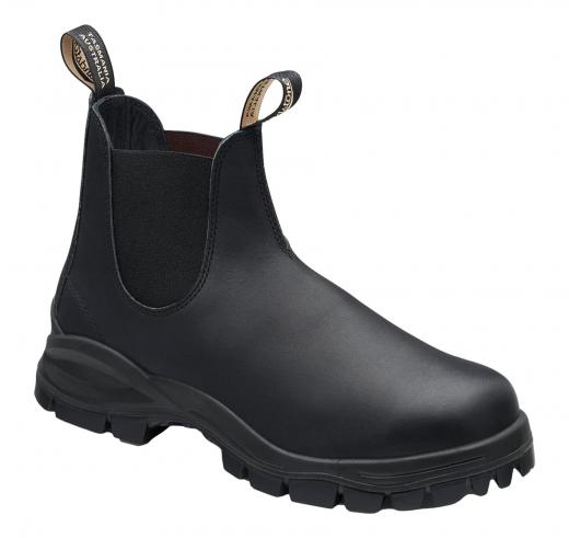 BLUNDSTONE Stivaletti Donna 2240 Elastic Sided Lug Boot Colore Black