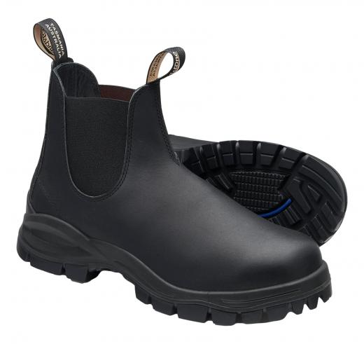BLUNDSTONE Stivaletti Donna 2240 Elastic Sided Lug Boot Colore Black