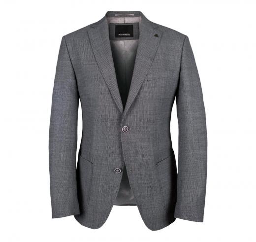 ROY ROBSON Giacca Uomo Tessuto Lavorato Colore Grigio
