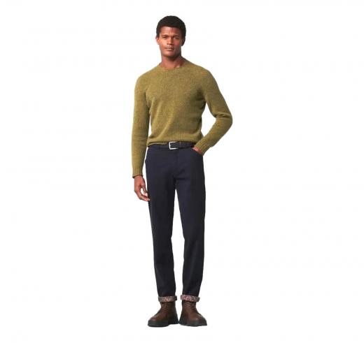 MEYER Pantalone Uomo Thermal Tricotine Modello Chicago 2-3926/18 Perfect Fit Colore Marine