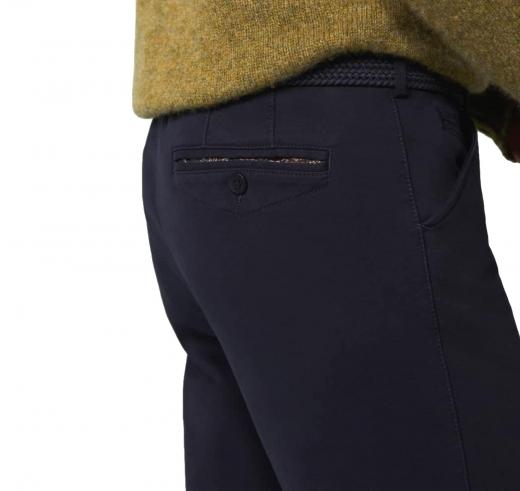 MEYER Pantalone Uomo Thermal Tricotine Modello Chicago 2-3926/18 Perfect Fit Colore Marine