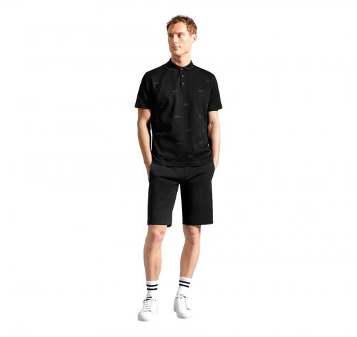 PAUL SHARK Polo Uomo Materiale Estremamente Confortevole e Di Alta Qualità Reflex Shark 23411252 Colore Nero