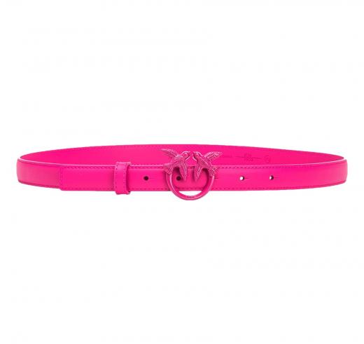 PINKO Cintura Donna Love Berry Belt H2 Color Block Colore Fucsia Pink Pinko N17B