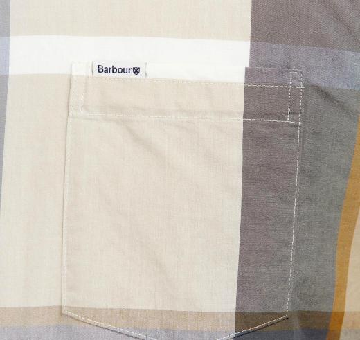 BARBOUR Camicia Uomo Sartoriale Harris MSH5071TN88 Amble Sand Tartan