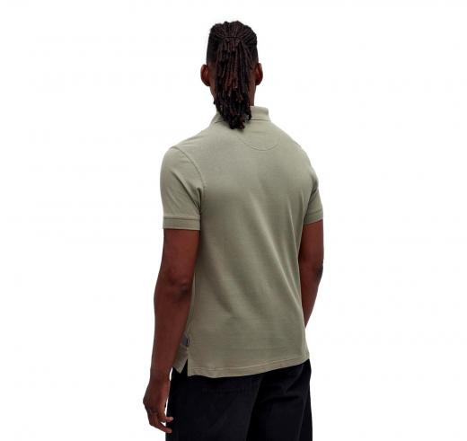 BARBOUR Polo Uomo Blaine Oversized Tartan MML1117OL38 Dusty Green