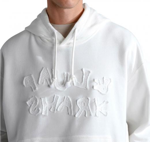 PAUL & SHARK Felpa In Cotone Con Ricamo 24411927 Colore Bianco Latte