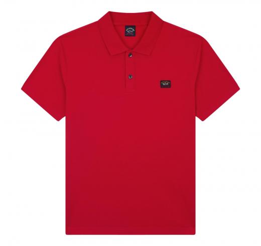 PAUL SHARK Polo Uomo in Cotone Pique Organico C0P1000 577 Colore Rosso