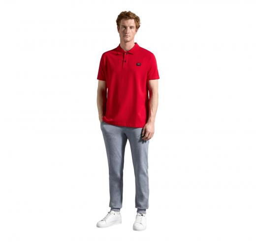 PAUL SHARK Polo Uomo in Cotone Pique Organico C0P1000 577 Colore Rosso