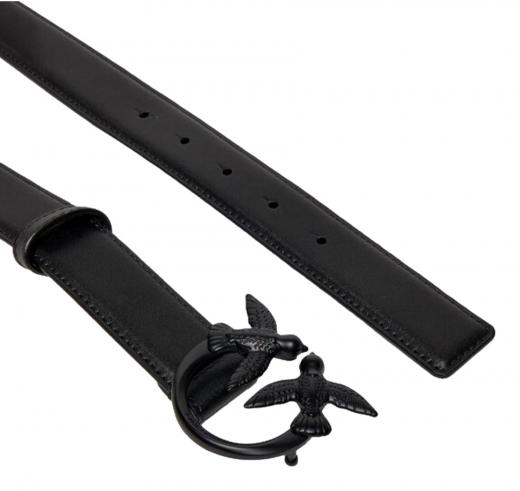 PINKO Cintura Donna Love Berry Belt H3 Color Block Colore Nero Z99B