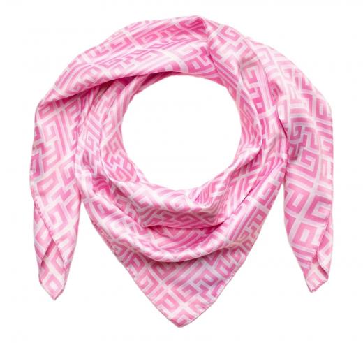 GAELLE PARIS Foulard Donna Stampa Allover GAACW00135 Colore Rosa