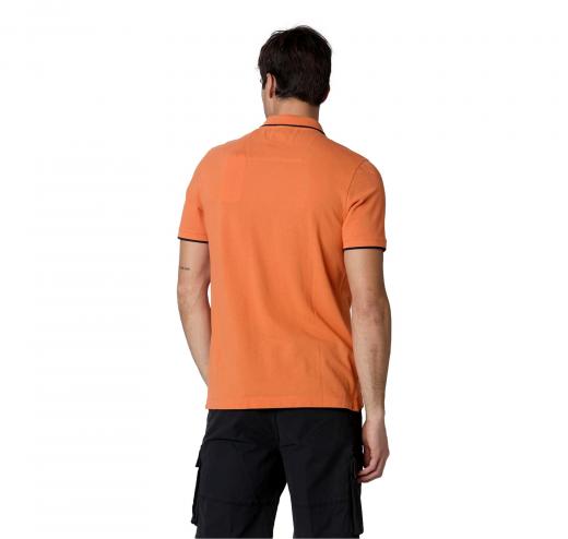 AERONAUTICA MILITARE Polo Basica in Cotone a Manica Corta PO1308 Colore Arancione