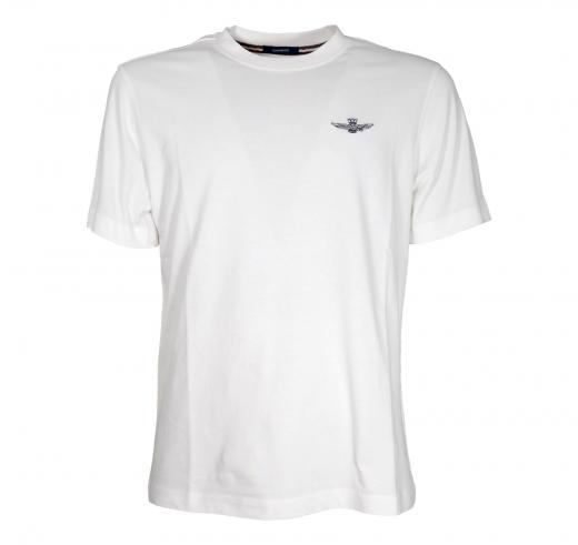 AERONAUTICA MILITARE T-Shirt Uomo Jersey Di Cotone TS2065 Colore Bianco