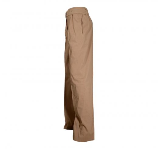 BOSS Pantalone Donna Relaxed Fit In Misto Lino TASENA 50512889 Colore Beige