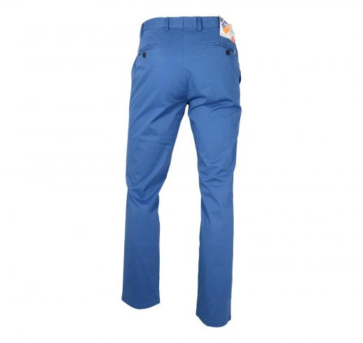 MEYER Pantalone Uomo Fine Micro Print Perfect Fit Modello Oslo 1-3082/16 Colore Blu