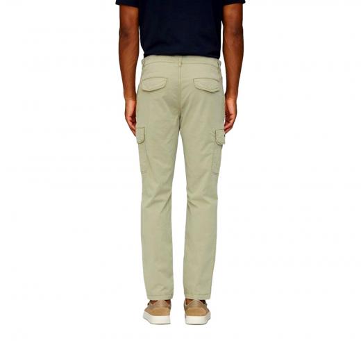 AERONAUTICA MILITARE Pantalone Uomo Con Tasconi Laterali in cotone e lyocell  241PA1602CT3343 Colore Verde Salvia