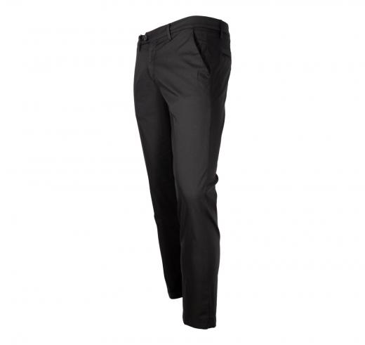 RH RES HOMINE Pantalone Uomo Elasticizzato Modello Thomas C TA03 P/E Colore Nero
