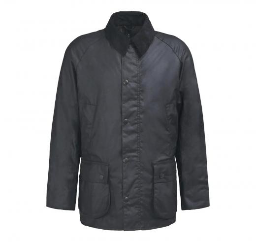 BARBOUR Giacca Da Uomo Cerata Modello Ashby MWX0339BK72 Colore Classic Black