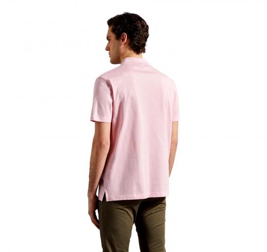 PAUL SHARK Polo Cotone Organico Pique Con Shark Badge C0P1013 113 Colore Rosa