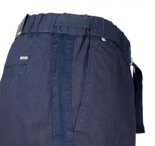 BOSS Bermuda Uomo Regular Fit In Cotone Coulisse Moello Kenosh 50514211 Blu