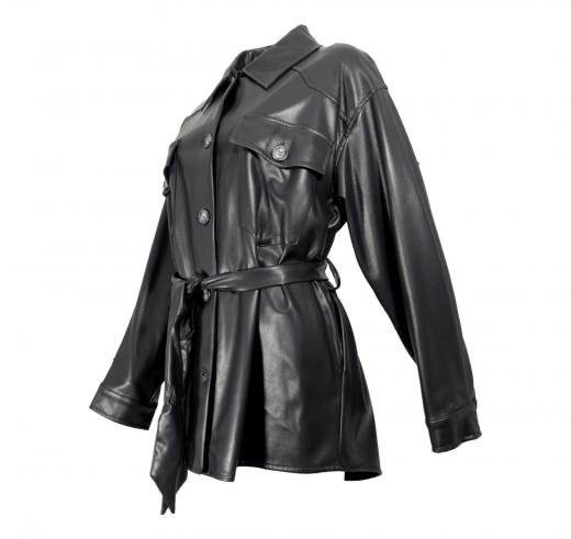 LISA KOTT Giacca Donna In Similpelle LK2052 Colore Nero