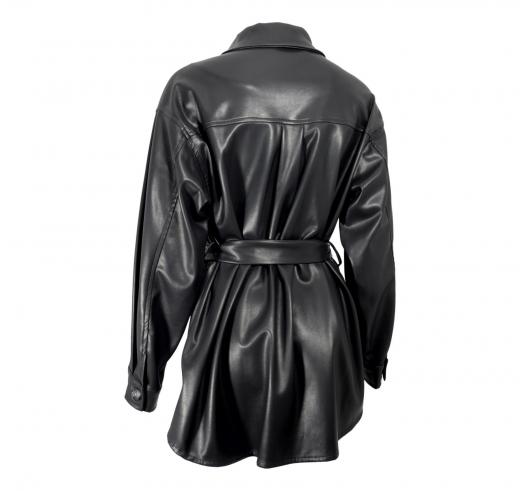 LISA KOTT Giacca Donna In Similpelle LK2052 Colore Nero