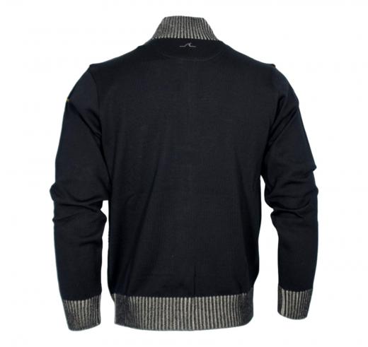 PAUL SHARK Maglione Uomo Collo Alto Con Zip 14311218 Colore Nero