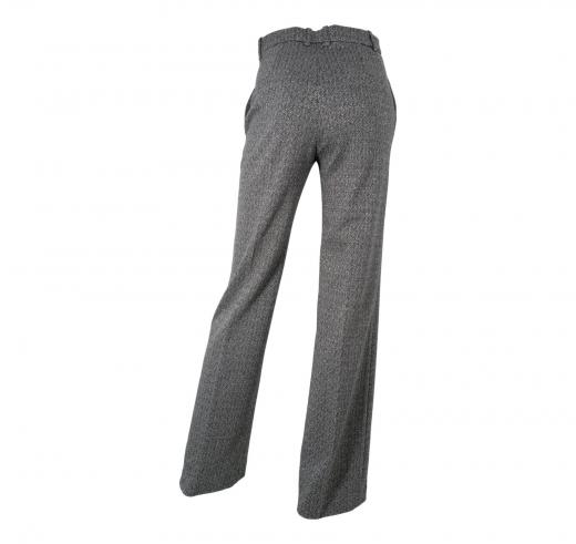 KAOS Pantalone Donna A Palazzo Tessuto Lurex QI1CO068 Colore Nero