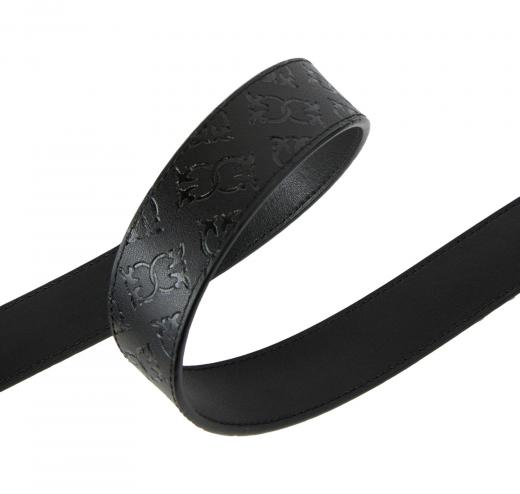 PINKO Cintura Donna Love Berry H3 Belt Monogram Debossed Colore Nero ZD0Q
