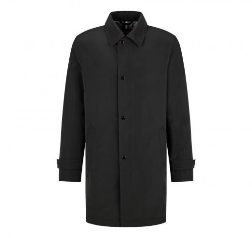 HUGO BOSS Soprabito idrorepellente in twill fodera trapuntata Dain 50413554 Nero