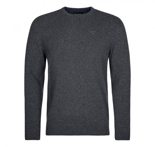 BARBOUR Maglia Girocollo Uomo Lana D'Agnello MKN0345CH51 Charcoal Elegante Casual