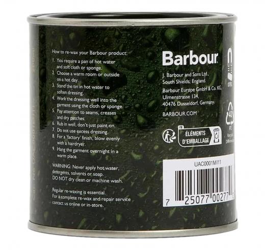 BARBOUR Cera Per la manutenzione Delle Giacche Barbour 200 ml UAC0001MI11