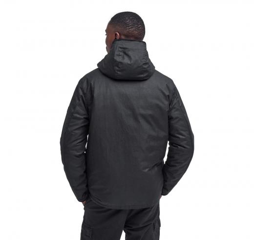 BARBOUR INTERNATIONAL Giacca Cerata Uomo Longwell MWX2382BK71 Nero Elegante Casual