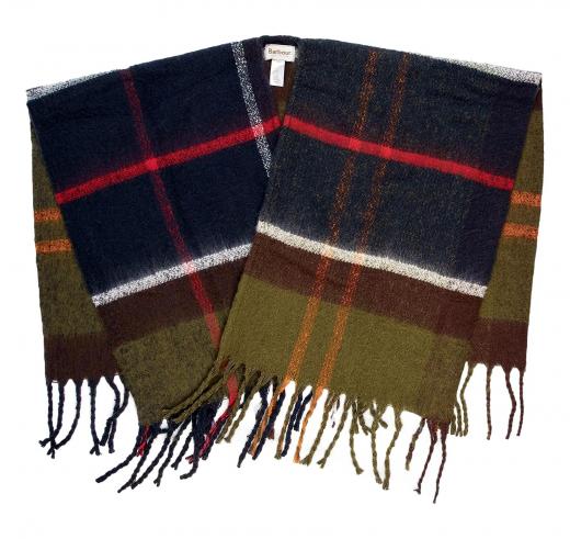 BARBOUR Scialle Donna LSC0353TN12 Isla Boucle Serape Classic  One Size