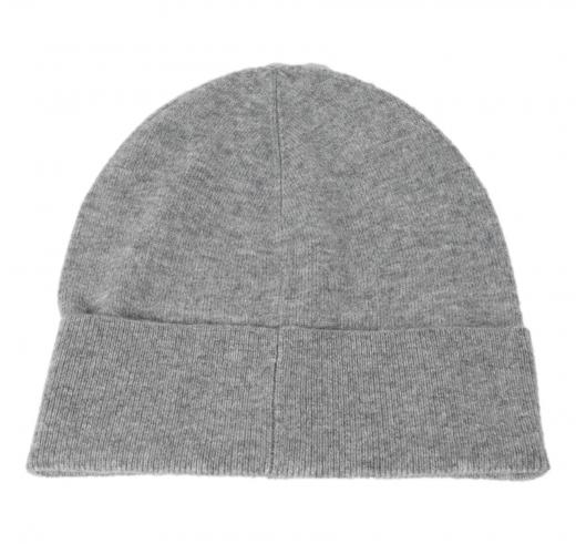 BOSS Berretto Donna In Lana e Cashmere Con Logo In Metallo Lari hat 50524276 Colore Grigio
