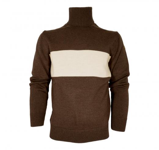 PAUL SHARK Maglione Uomo Collo Alto 14311063 Colore Marrone