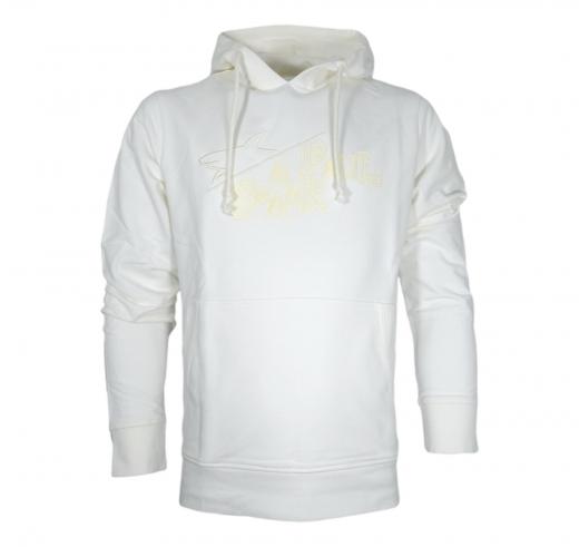 PAUL SHARK Felpa Uomo Con Logo In Rilievo E Cappuccio 14311829 Colore Bianco