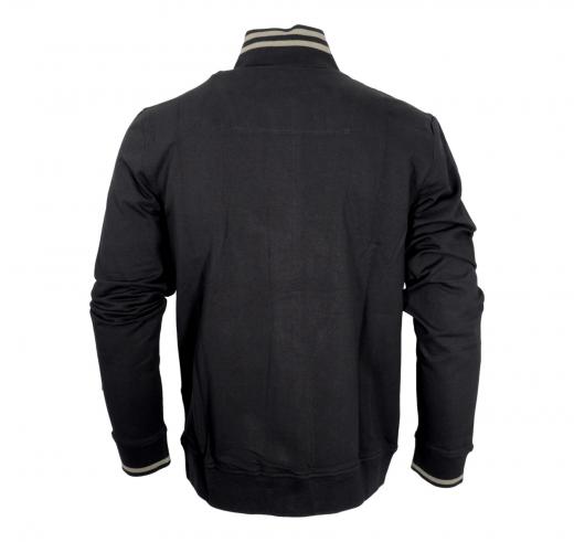 AERONAUTICA MILITARE Felpa Uomo Con Zip Frecce Tricolori FE1955F459 Colore Nero